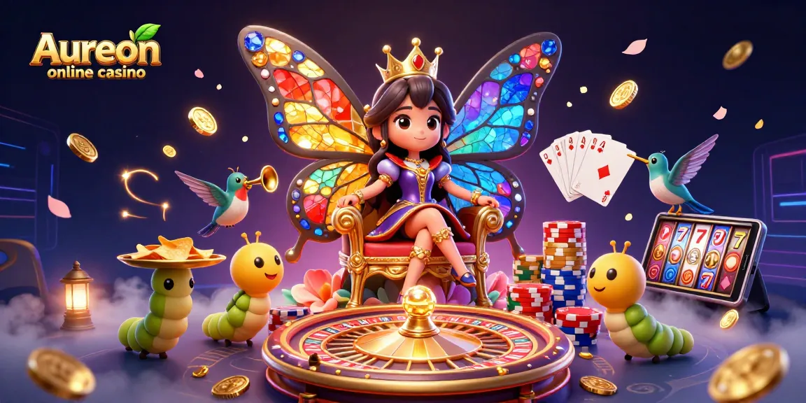 Experience gaming at Aureon online casino with vibrant characters and stunning visuals.